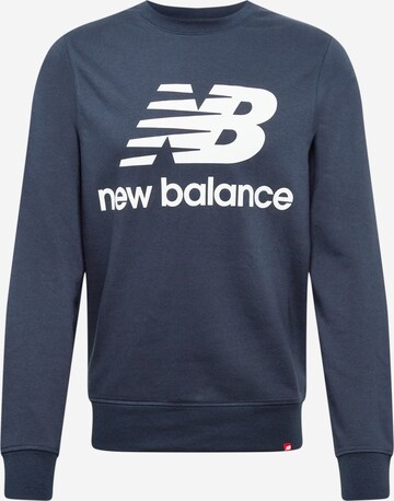 new balance Sweatshirt in Blue: front