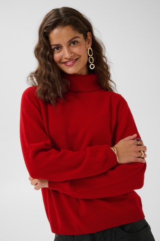 Cream Trui in Rood