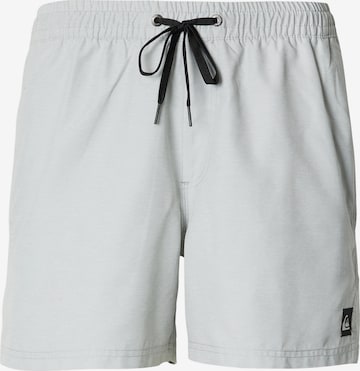 QUIKSILVER Badshorts 'SOLID 15' i grå: framsida