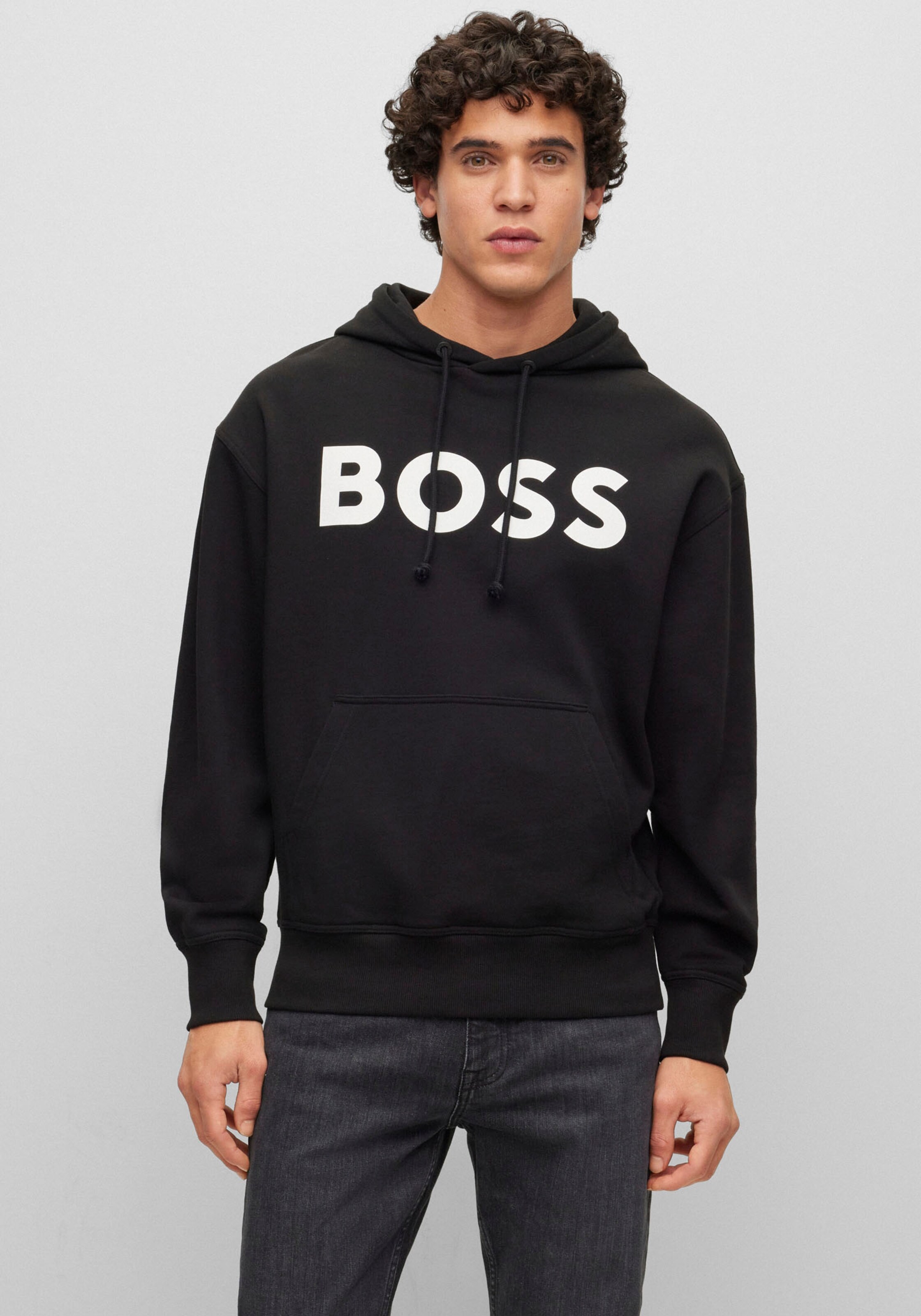 Hugo boss sale orange sweatshirt