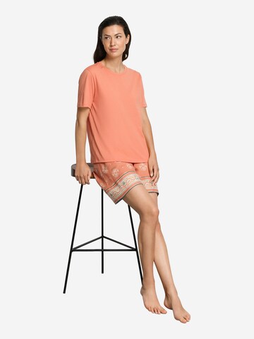 T-shirt 'Natural Shirt' Hanro en orange