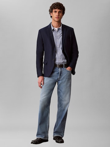 Calvin Klein Regular fit Colbert in Zwart