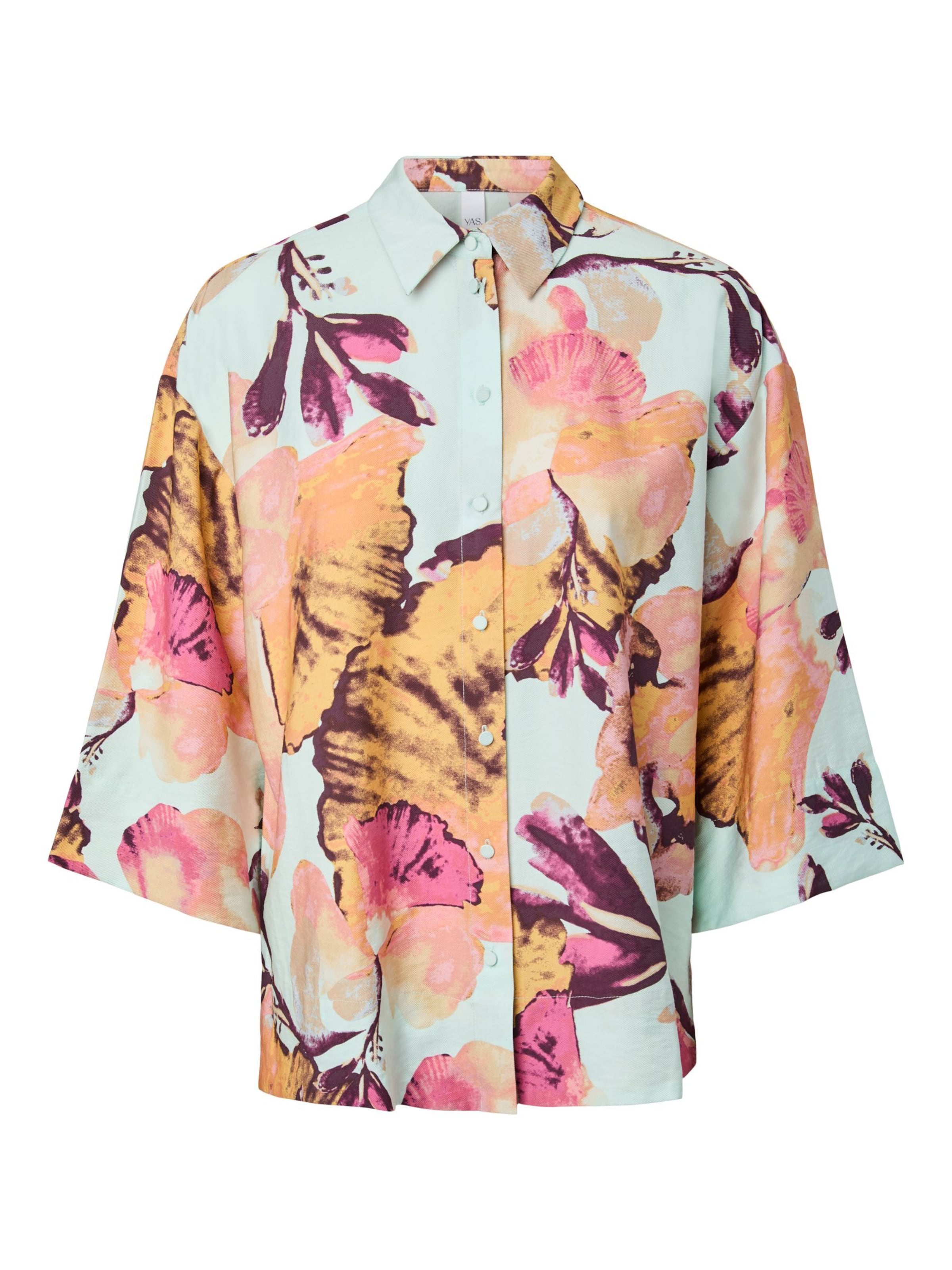 Chemisier 'YASErini' YAS en bleu : devant