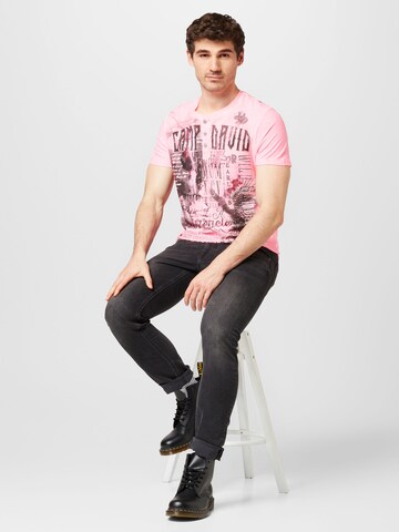 CAMP DAVID T-Shirt in Pink