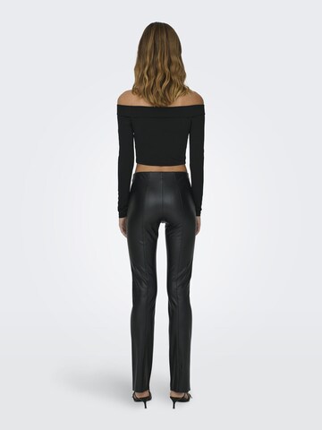 ONLY Slimfit Leggings 'Livia' - fekete