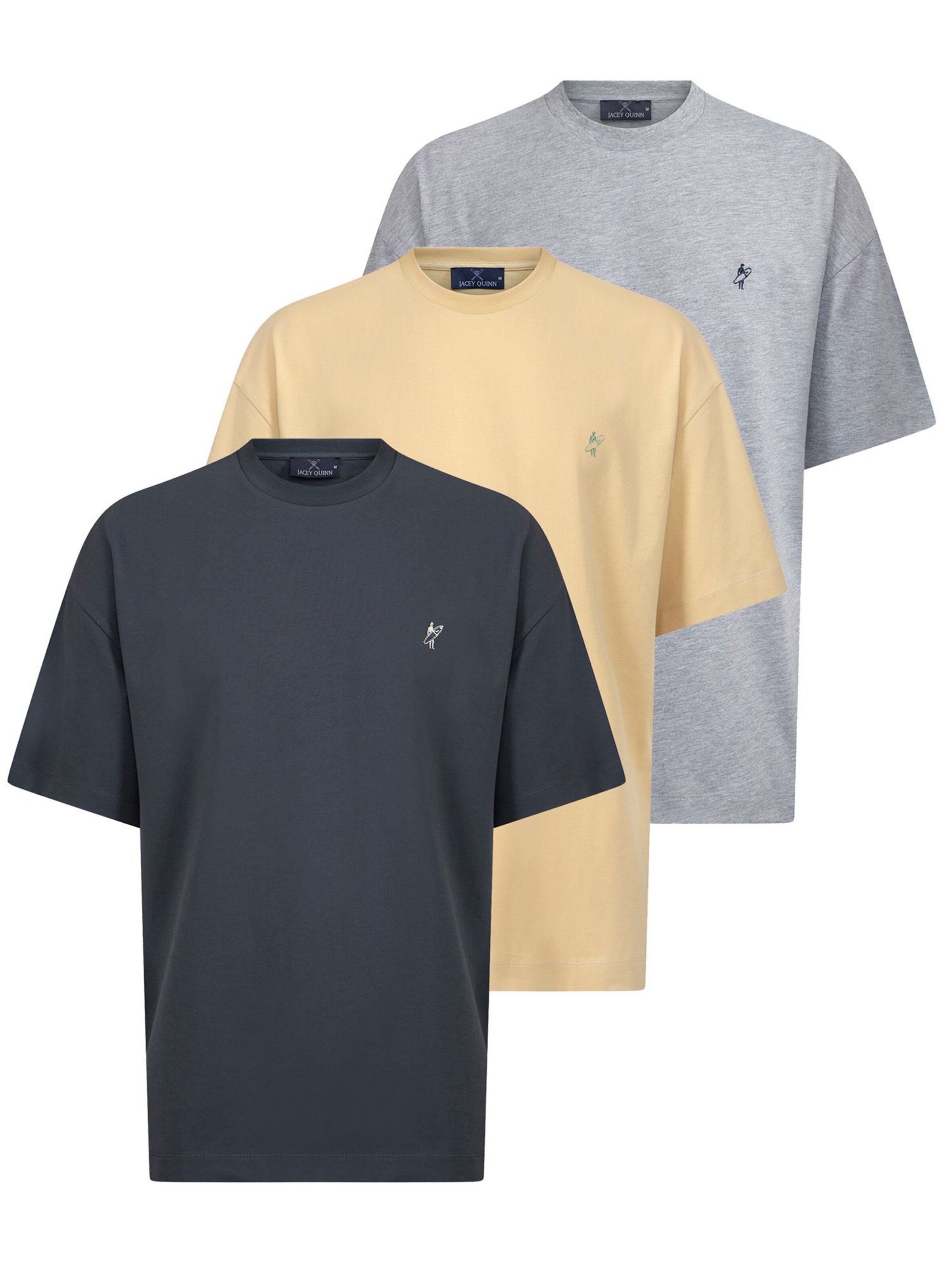 Jacey Quinn Μπλουζάκι σε μπεζ: μπροστά