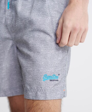 Superdry Regular Board Shorts in Grey