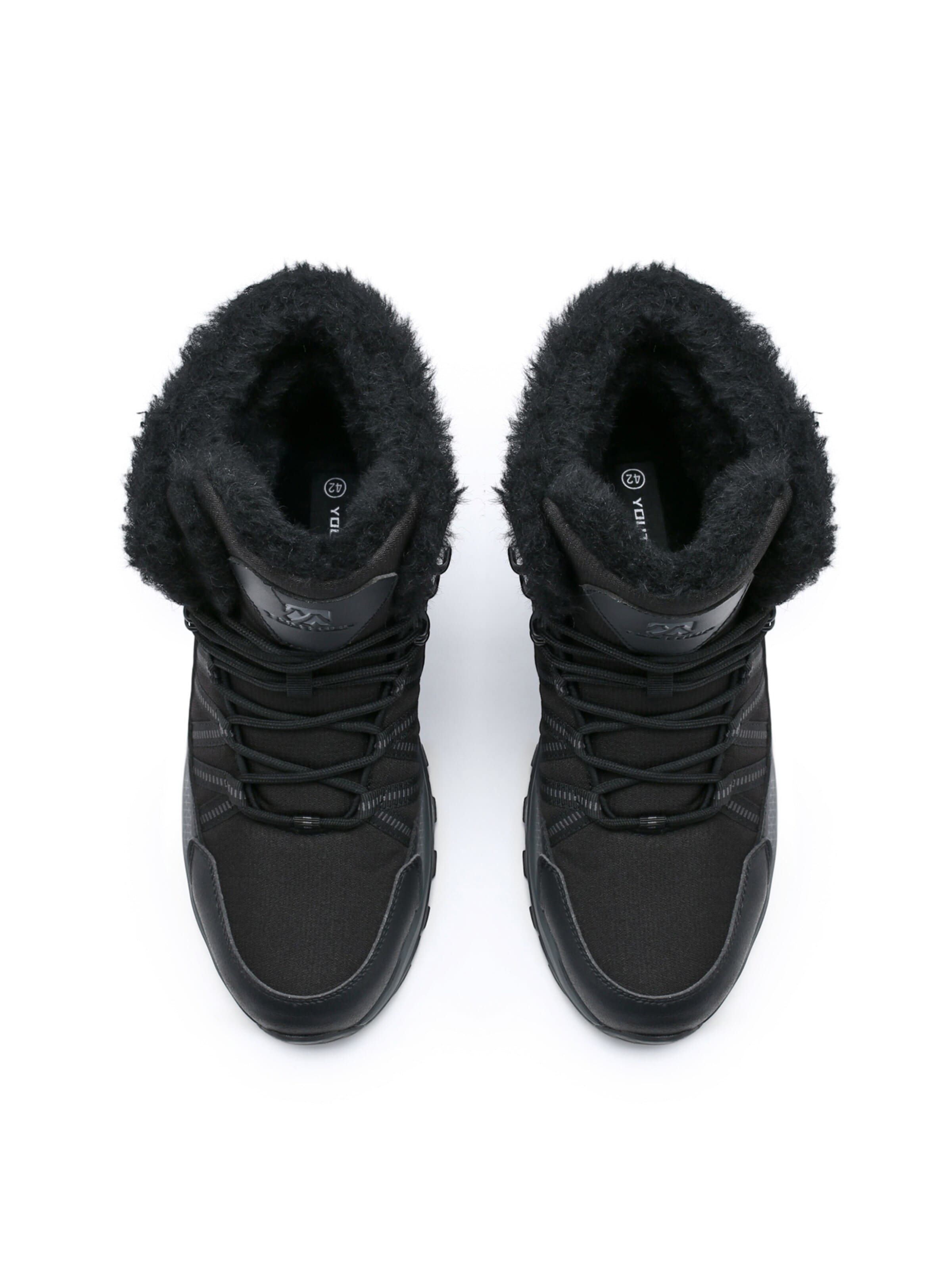 YOUTHUP Snow Boots 'Trittfest' in Black