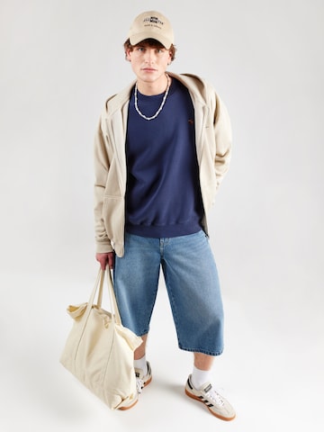Sweat-shirt 'ICON ESSENTIAL' Abercrombie & Fitch en bleu
