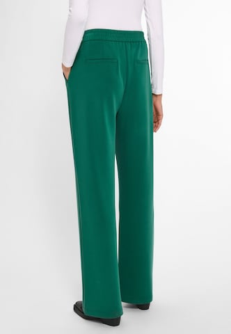 Regular Pantalon à plis Basler en vert