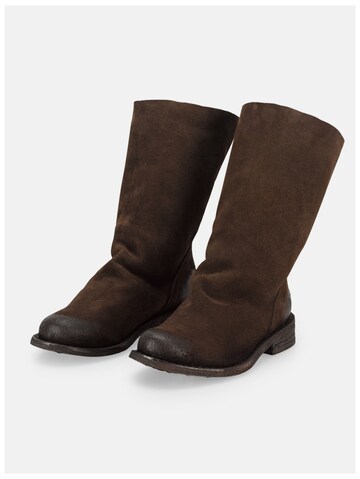 Felmini Wide Fit Ankle Boots in Brown