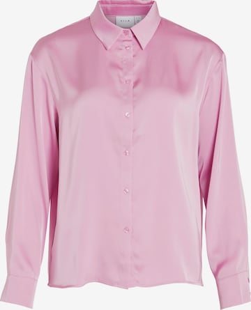 VILA Blouse 'CLAIR' in Roze: voorkant