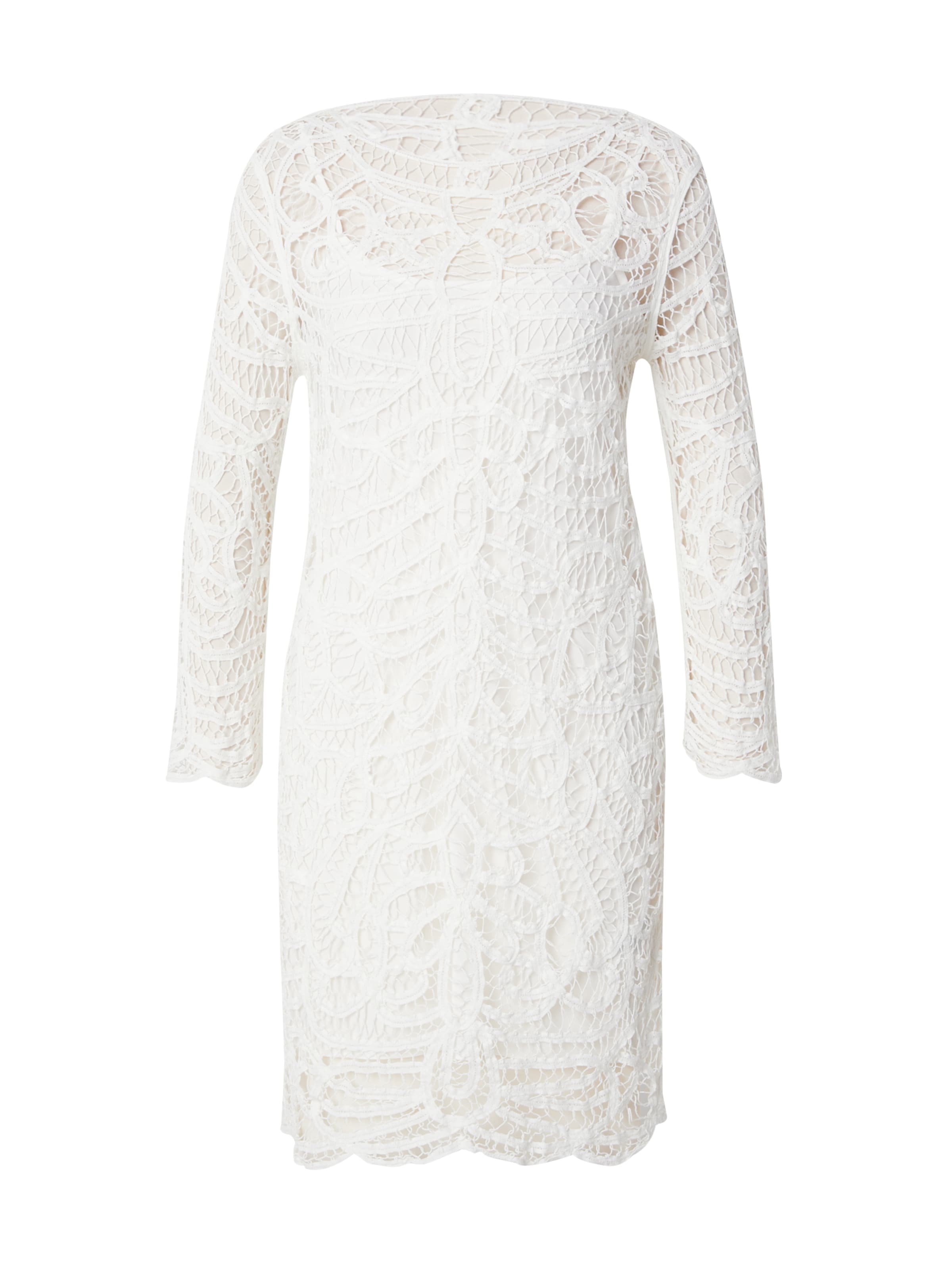 Lauren Ralph Lauren Klänning 'PAITMELLE' i vit: framsida