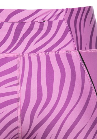 Skinny Pantalon de sport LASCANA ACTIVE en violet