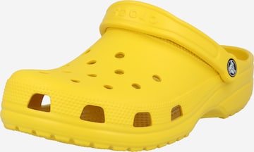 Crocs Сабо в жълто: отпред