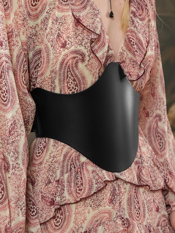 Haute Cuir Gürtel 'Halen Underbust Corset Belt'‌‌‌‌‌ in Schwarz