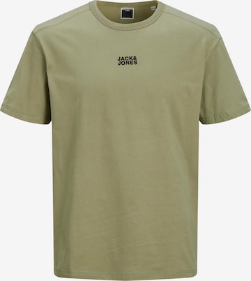 T-Shirt JACK & JONES en vert : devant