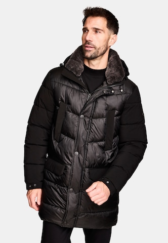 NEW CANADIAN Winter Parka in Black: front