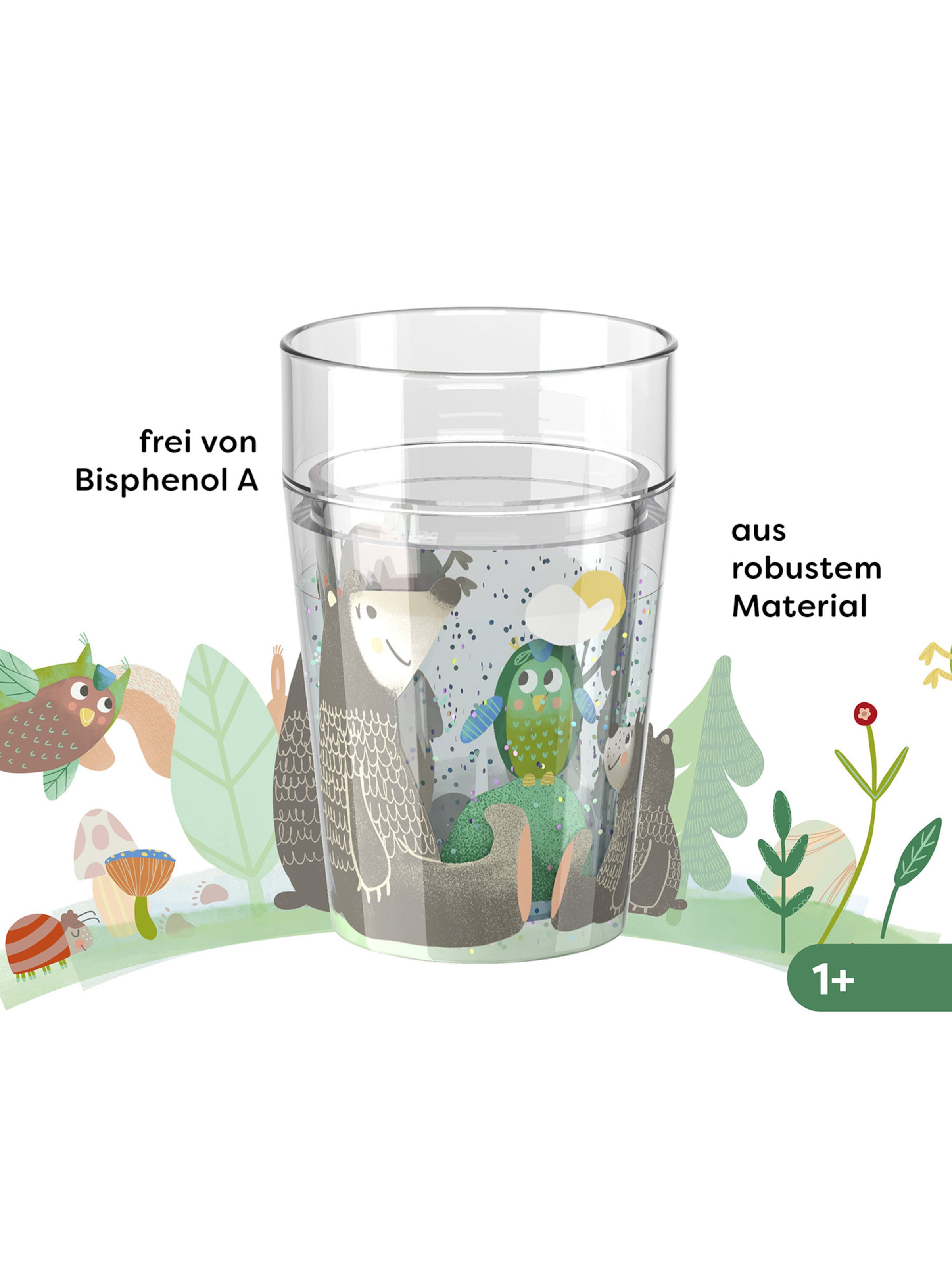 HABA Becher ' Glitzerbecher ' in Mischfarben