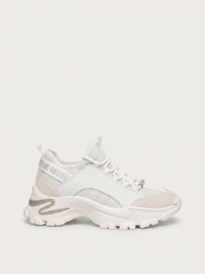 STEVE MADDEN Baskets basses 'Womens Medusa White Shoes' en 36 en blanc, Vue avec produit