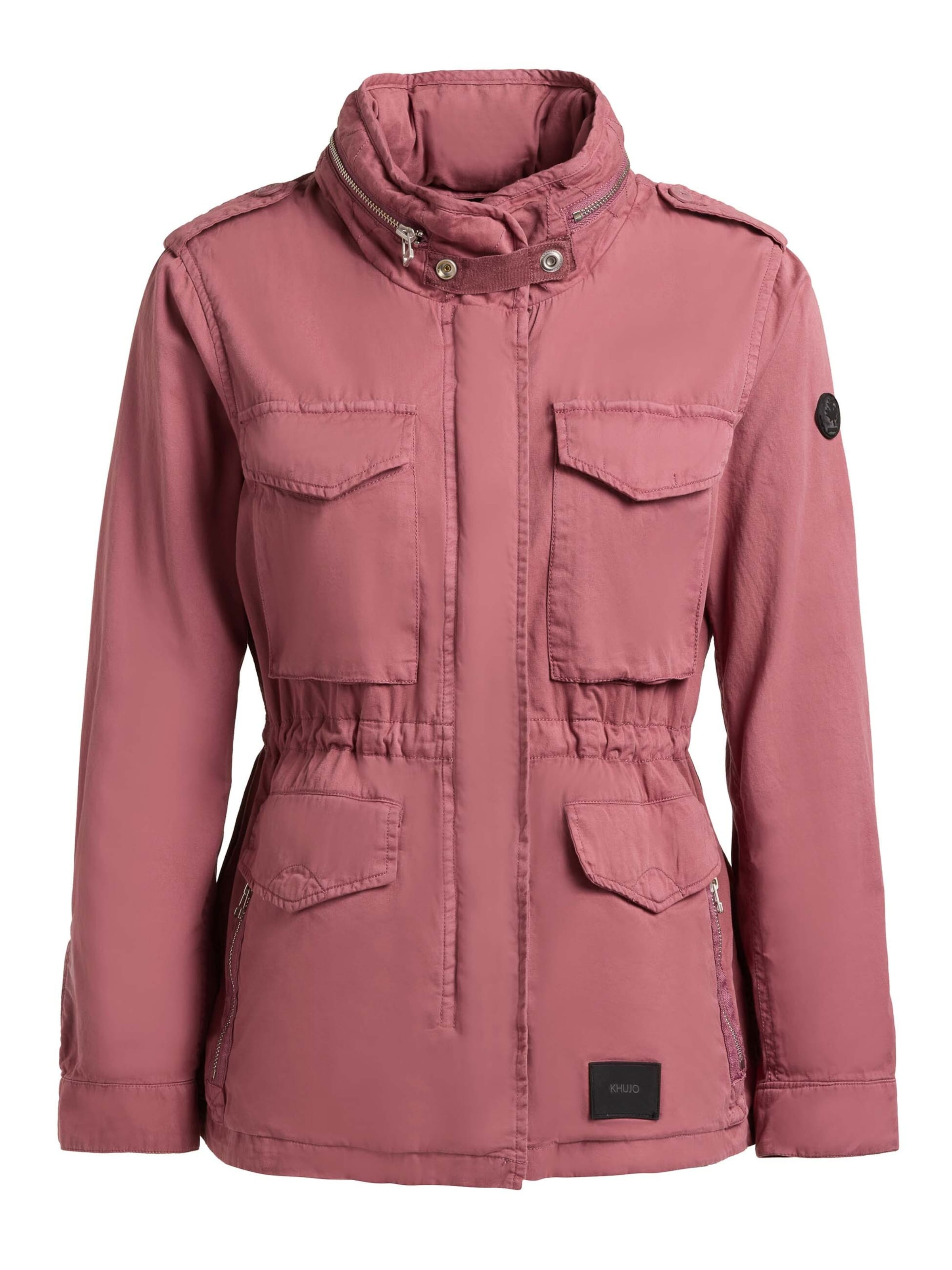 Veste mi-saison 'Nori' khujo en rose : devant