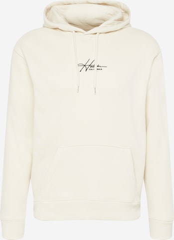 HOLLISTER Sweatshirt i beige: framsida