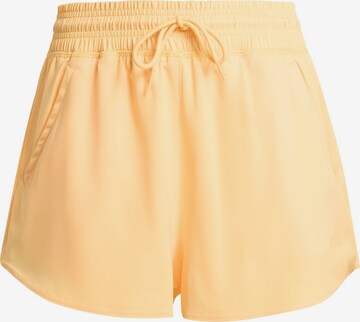 ADIDAS PERFORMANCE Sportbroek 'CLUB' in Oranje: voorkant