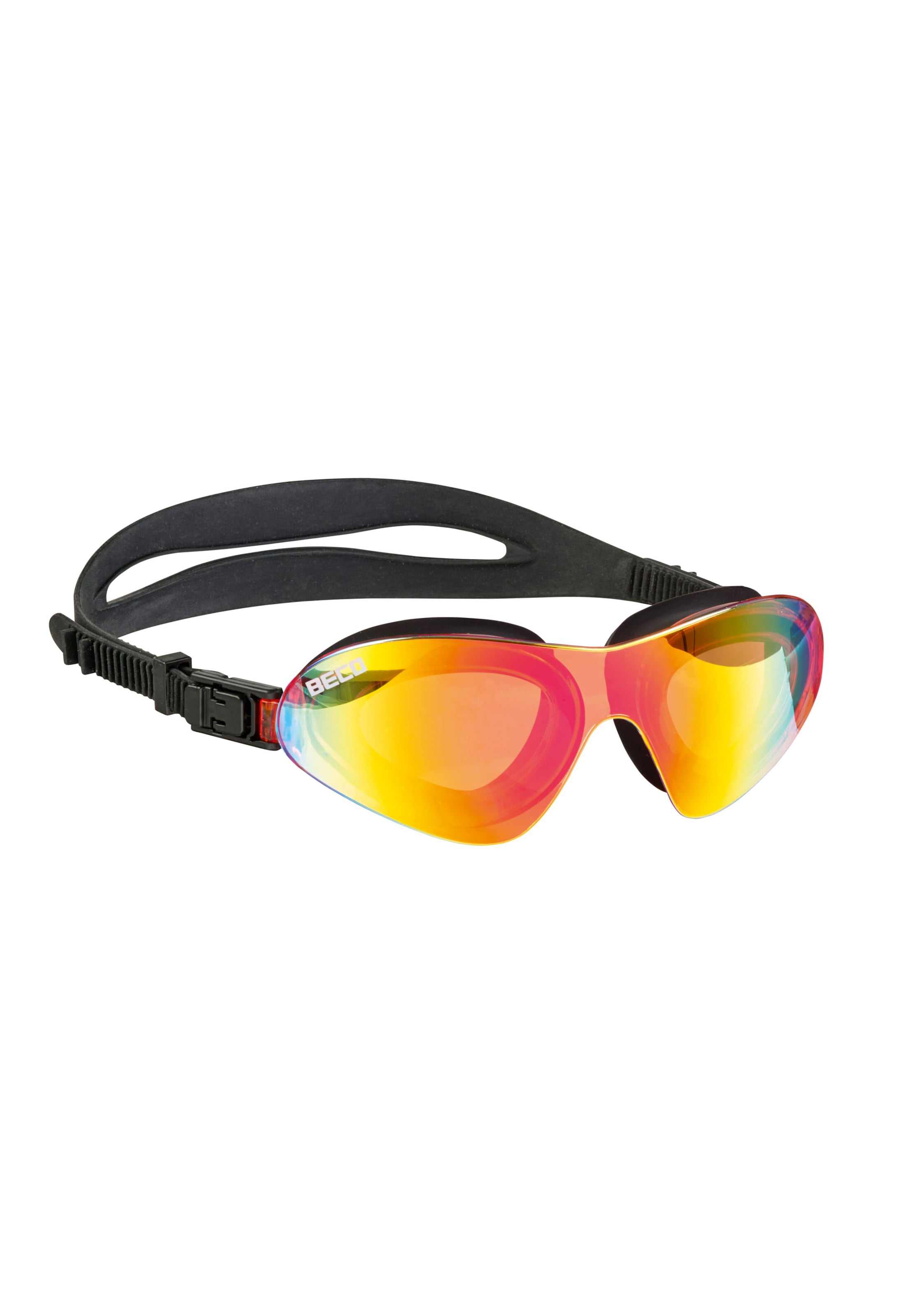 BECO the world of aquasports Schwimmbrille 'FIJI' in Schwarz: Vorderseite
