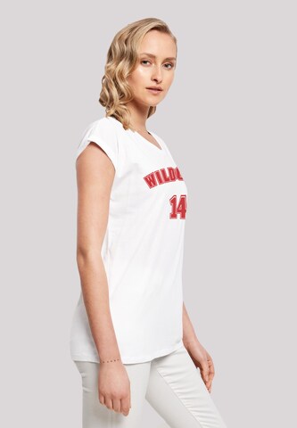 F4NT4STIC T-Shirt 'Disney High School Musical Wildcats 14' in Weiß