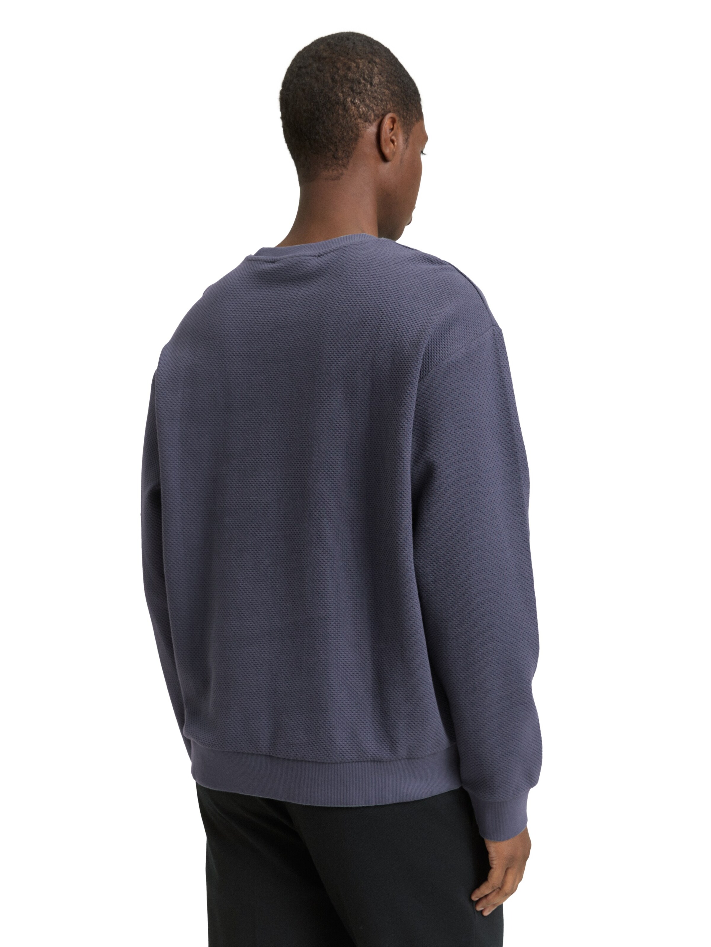 TOM TAILOR DENIM Sweatshirt in Grau