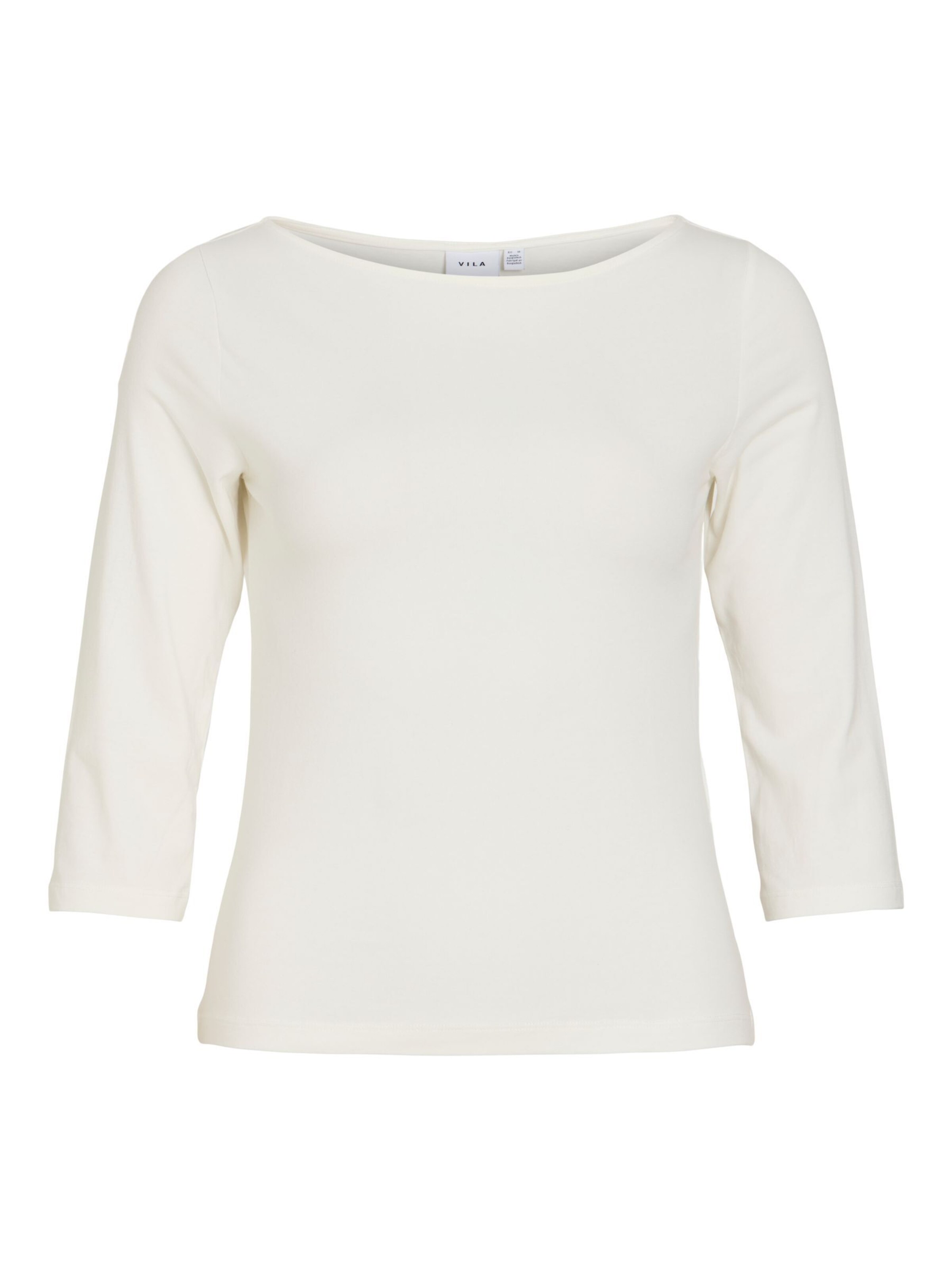 VILA Shirt 'VIEmillie' in S in de kleur Wit, Productweergave