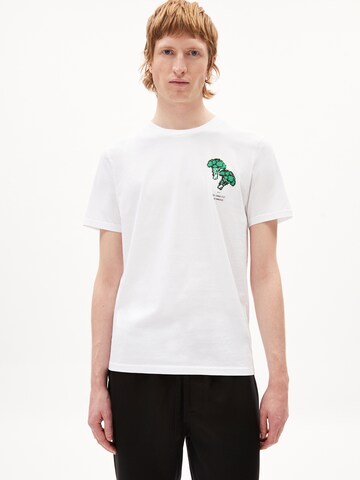 ARMEDANGELS T-Shirt 'James' in Weiß: Vorderseite