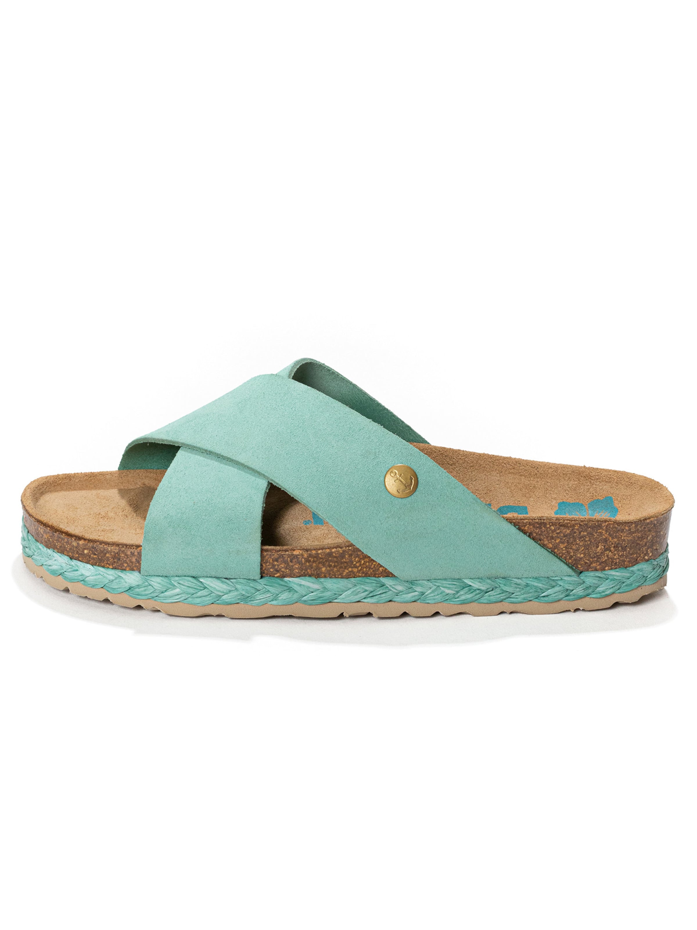 Bayton Чехли 'Burgos' в синьо: отпред