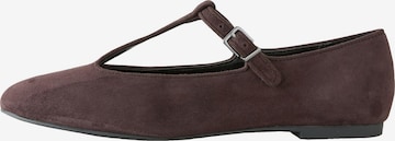 Ballerines à lanières 'Forever Comfort' Next en marron : devant