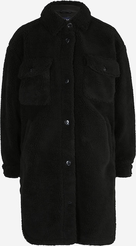 Gap Petite Přechodný kabát – černá: přední strana