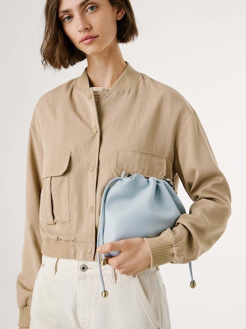 Poche ventrale ' GEORGIA ' Pepe Jeans en bleu : devant