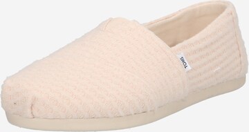 TOMS Шлепанцы 'ALPARGATA' в Коричневый: спереди