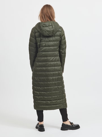 VILA Winter Coat 'Manya' in Green