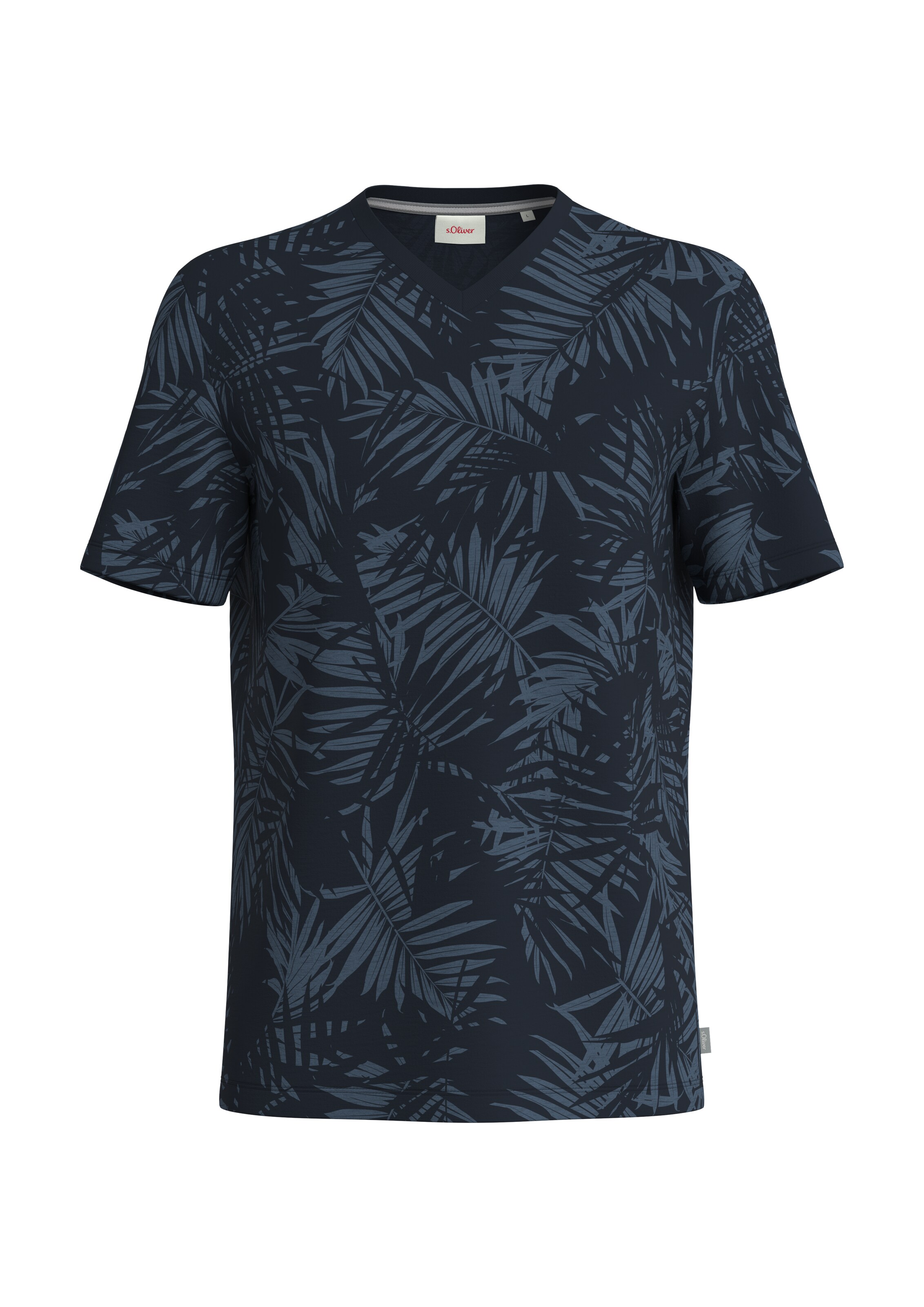 s.Oliver T-Shirt in Blau: Vorderseite