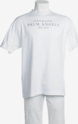 Palm Angels Shirt in M in White: front