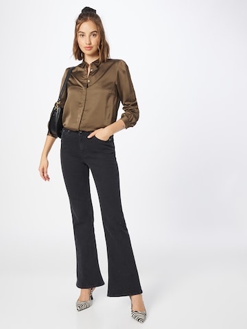 VILA Blouse 'ELLETTE' in Brown