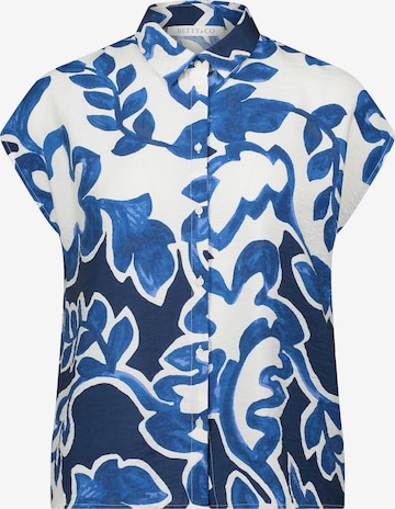 Betty & Co Bluse in Blau: Vorderseite