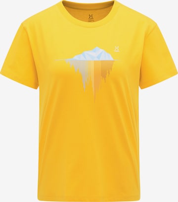 Haglöfs Shirt 'Camp' in Yellow: front