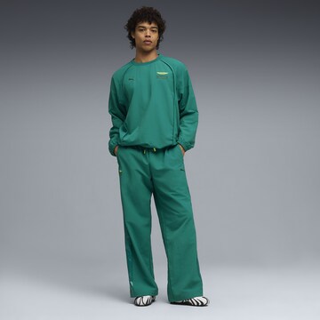 PUMA Regular Sportbroek in Groen: voorkant