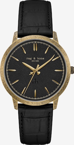 Montre à affichage analogique 'Manston' rag & bone en noir : devant