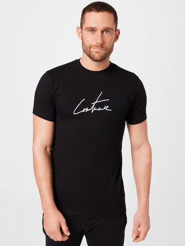 T-Shirt The Couture Club en noir : devant