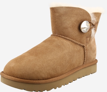 UGG Boots 'Mini Bailey Bling' in Bruin: voorkant