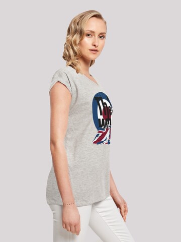 F4NT4STIC Shirt 'The Who Flag Blanket' in Grey
