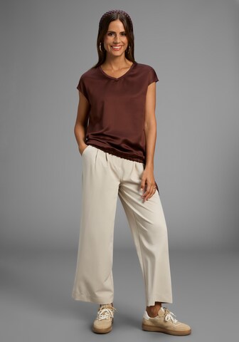 LAURA SCOTT Bluse in Braun