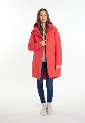 Manteau d’hiver 'Fenia' usha BLUE LABEL en rouge